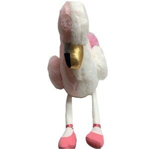 Claire's Swan Flamingo Backflips 2in1 Plush Pink White Soft Landing Ballerina